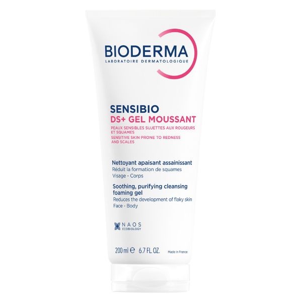 BIODERMA СЕНСИБИО DS+ Очищающий гель, 200 мл