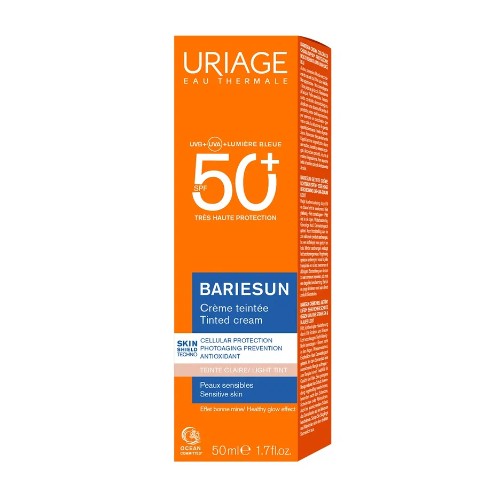 URIAGE БАРЬЕСАН SPF50+ Тональный крем светлый оттенок, 50 мл