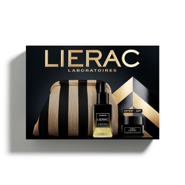 LIERAC ПРЕМИУМ Подарочный набор Сыворотка Абсолют + Крем для контура глаз, 30 мл + 20 мл