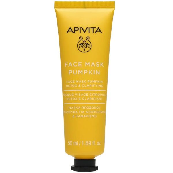 APIVITA Маска-детокс для лица с Тыквой, 50 мл