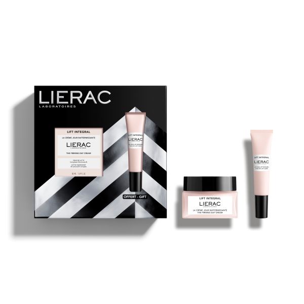 LIERAC ЛИФТ ИНТЕГРАЛЬ НАБОР LIERAC ЛИФТ ИНТЕГРАЛЬ Укрепляющий дневной крем-гель для лица, 50 мл + Крем-лифтинг для кожи контура глаз, 15 мл