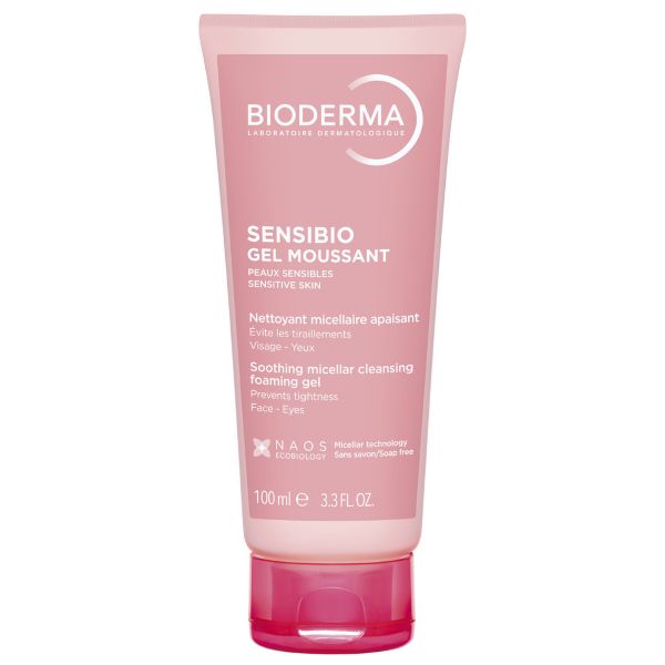 BIODERMA СЕНСИБИО Очищающий гель для чувствительной кожи, 100 мл
