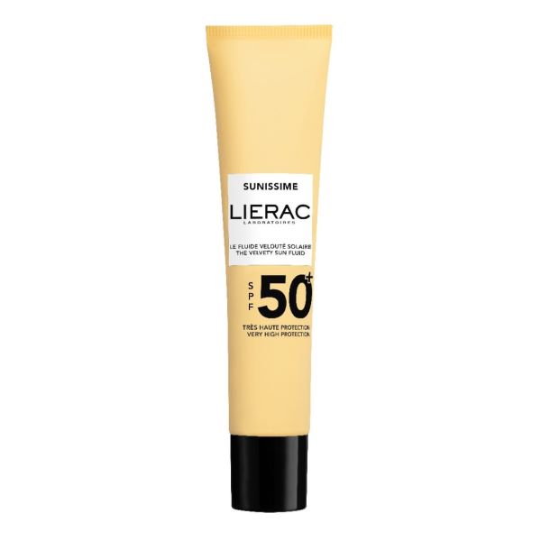 LIERAC САНИССИМ Солнцезащитная бархатистая эмульсия SPF50+ для лица, 40 мл