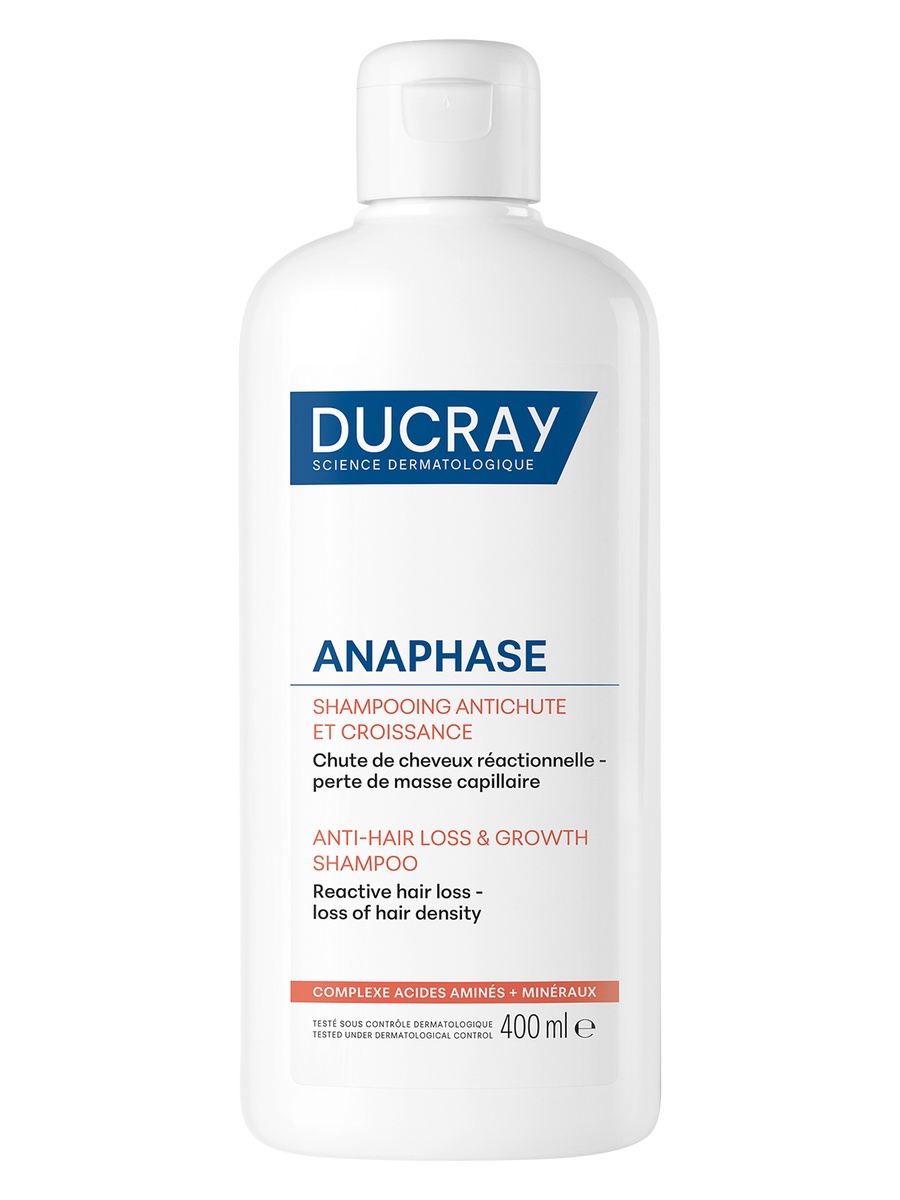 DUCRAY ANAPHASE Шампунь для роста волос, замедляющий выпадение, 400 мл