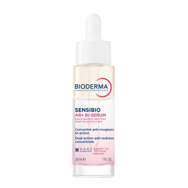 BIODERMA СЕНСИБИО AR+ Успокаивающая сыворотка против покраснений и морщин, 30 мл