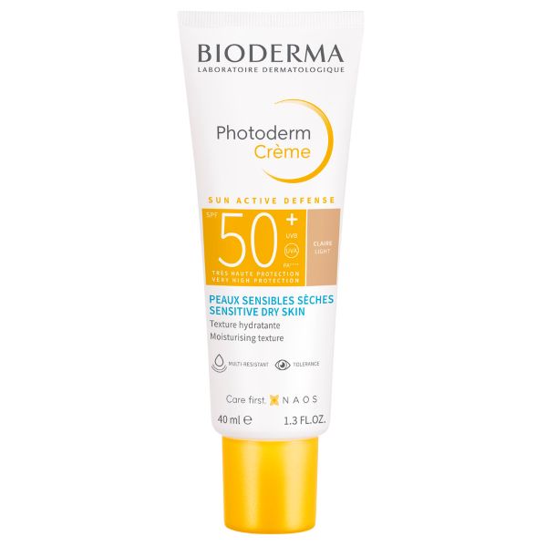 BIODERMA ФОТОДЕРМ Солнцезащитный тональный крем SPF50+, светлый оттенок, 40 мл
