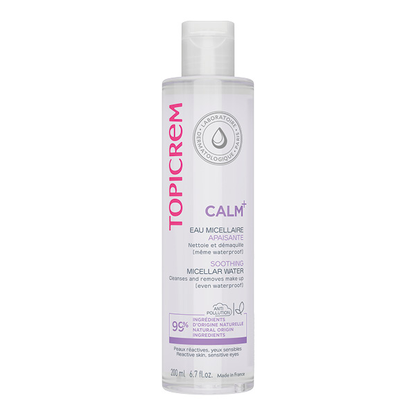 TOPICREM CALM+ Успокаивающая мицеллярная вода, 200 мл