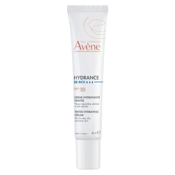 AVENE HYDRANCE BB RICHE SPF 30 Увлажняющий крем с тонирующим эффектом, 40 мл