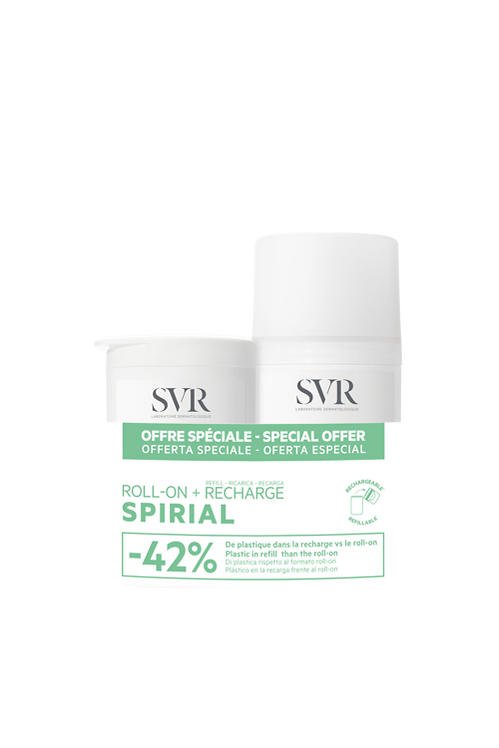 SVR СПИРИАЛ Дезодорант роликовый, 50 мл + 50 мл