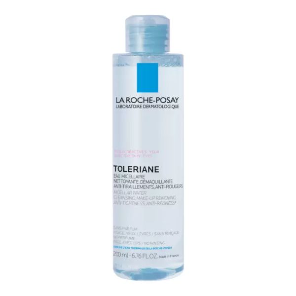 LA ROCHE POSAY ТОЛЕРАН Мицеллярная вода для склонной к аллергии чувствительной кожи лица и области вокруг глаз, 200 мл