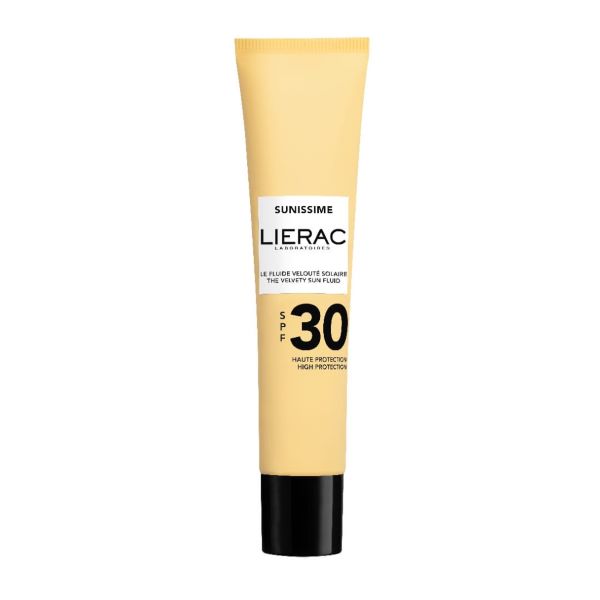 LIERAC САНИССИМ Солнцезащитная бархатистая эмульсия SPF30 для лица, 40 мл