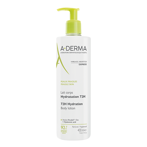 A-Derma Увлажняющий лосьон для тела, 400 мл