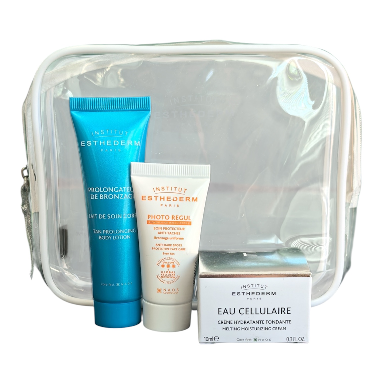 INSTITUT ESTHEDERM TRAVEL-SET, 15 мл + 30 мл + 10 мл