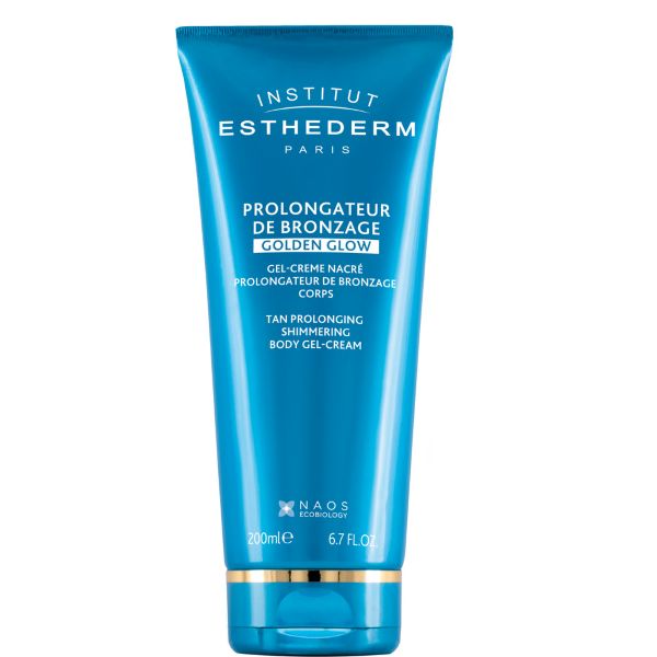INSTITUT ESTHEDERM SUNCARE Гель-Крем для тела пролонгации загара с шиммером GOLDEN GLOW, 200мл B01009900