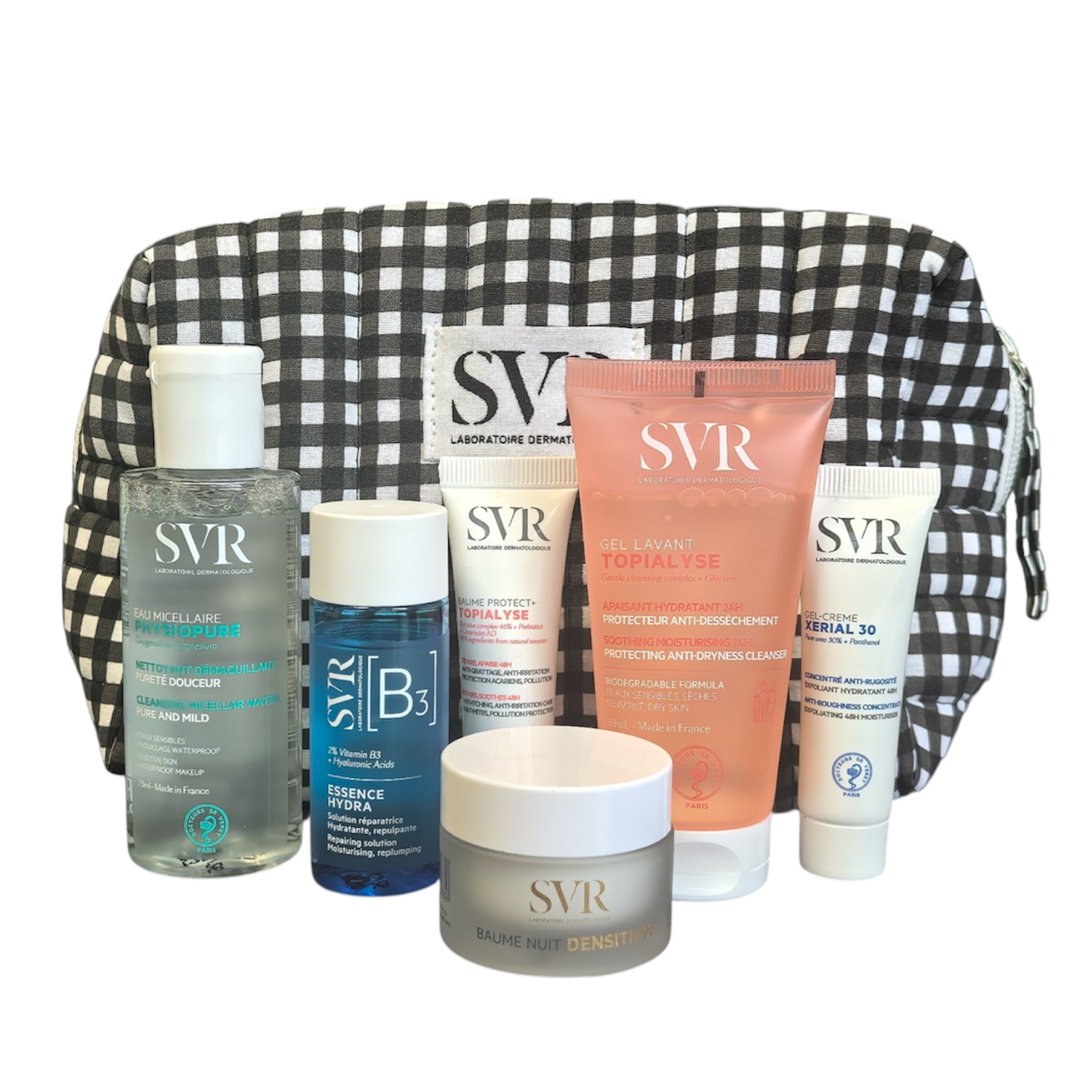 FarmaBox Дорожный набор в фирменной косметичке, 6 средств