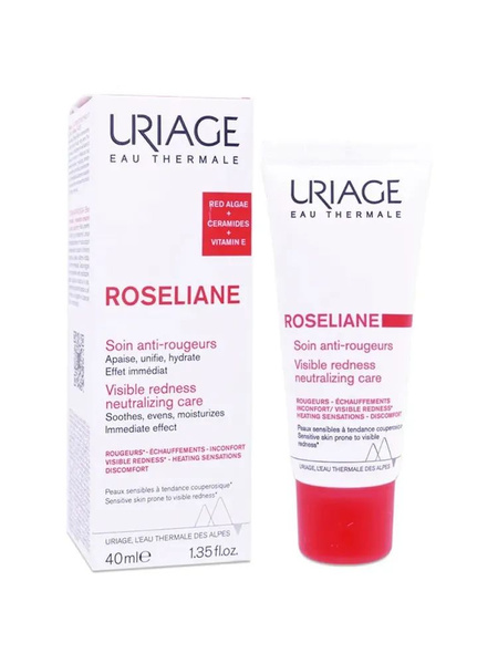 URIAGE РОЗЕЛЬЯН Крем против покраснений, 40 мл
