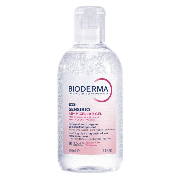 BIODERMA СЕНСИБИО AR+ Очищающий мицеллярный гель для кожи с покраснениями, 250 мл