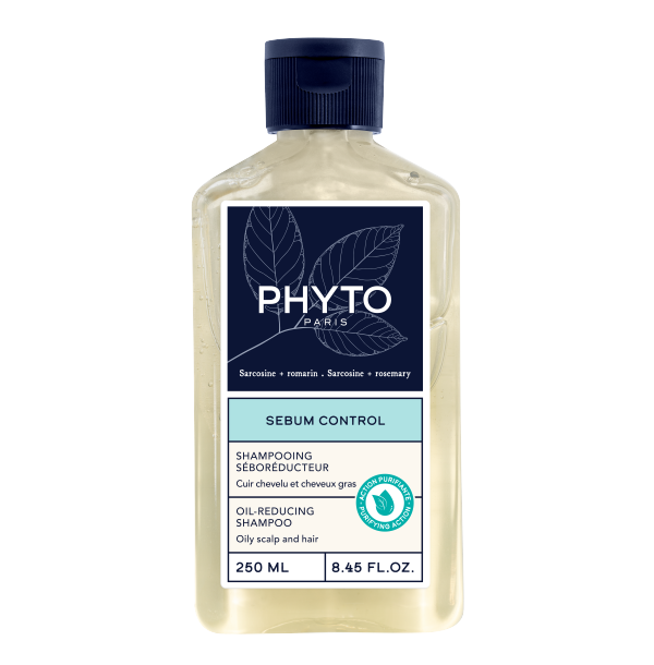 PHYTO SEBUM CONTROL Шампунь для волос, склонных к жирности, 250 мл